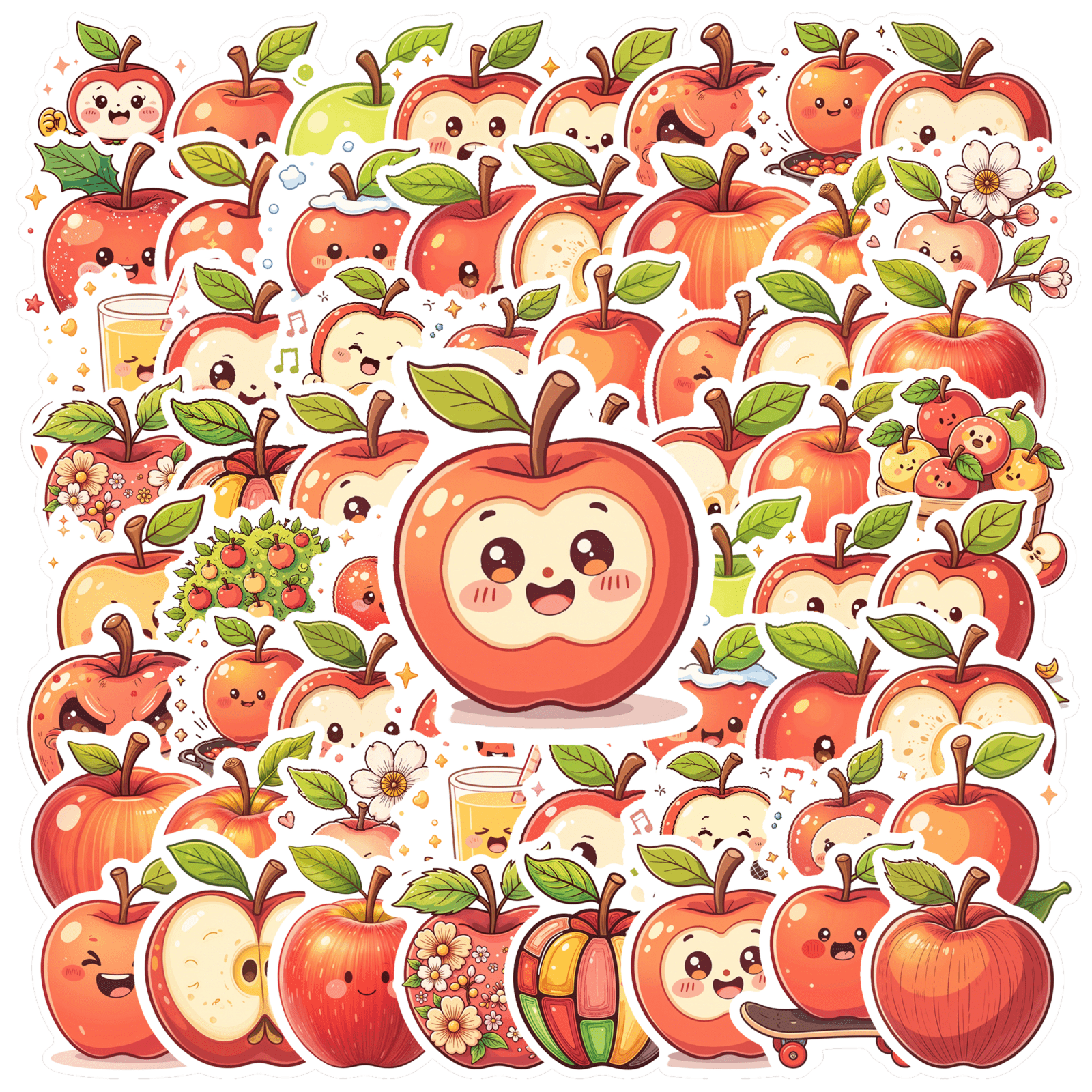 Charming Stickers Kids Stickers Colorful Stationery Stickers for ...