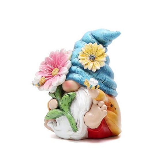 Charming Tomte Gnome Garden Decor - Whimsical Resin Figurine for Home!