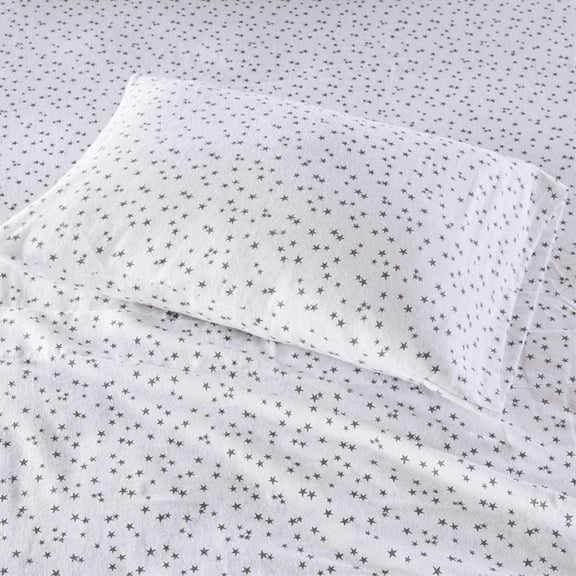 Charming Warm Cotton Flannel Sheet Set - Ultimate Comfort & Style | Novelty Print | OEKO-TEX Certified | Machine Washable | Complete Bedding Ensemble | Twin/TwinXL Sizes Included