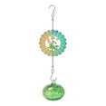thumbnail image 1 of Charming Wind Chimes Hummingbird Feeder for Outdoors Hanging ant and Bee Proof, Unique Hand Blown Glass Humming Bird Feeder Perfect Garden Patio Decor, 1 of 6