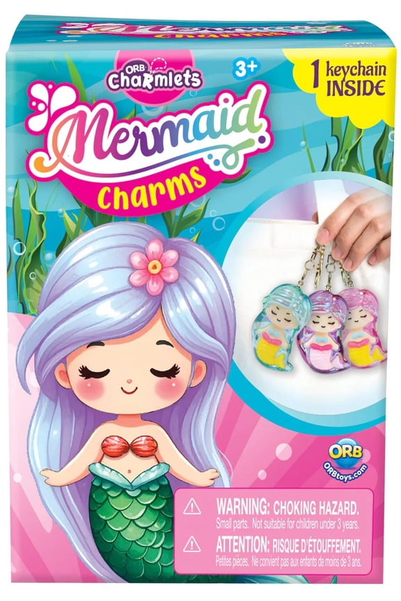 Charmlets Mermaid Charms Mystery Pack (1 RANDOM Charm)