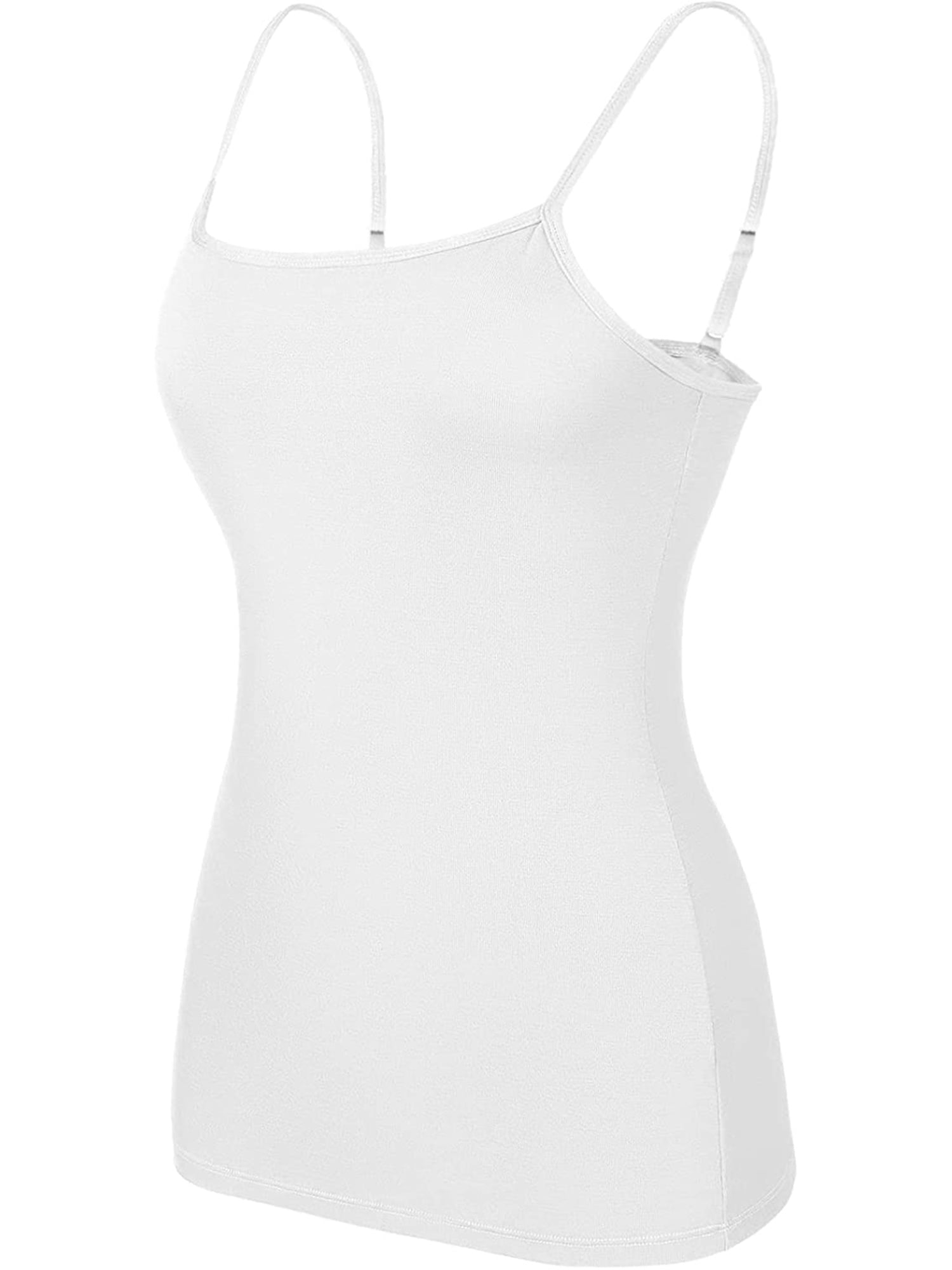 Charmo Camisole for Women with Builtin Shelf Bra Adjustable Strap