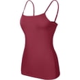 thumbnail image 1 of Charmo Camisole for Women with Built-in Shelf Bra Adjustable Strap Modal Cami Tank Tops, 1 of 6