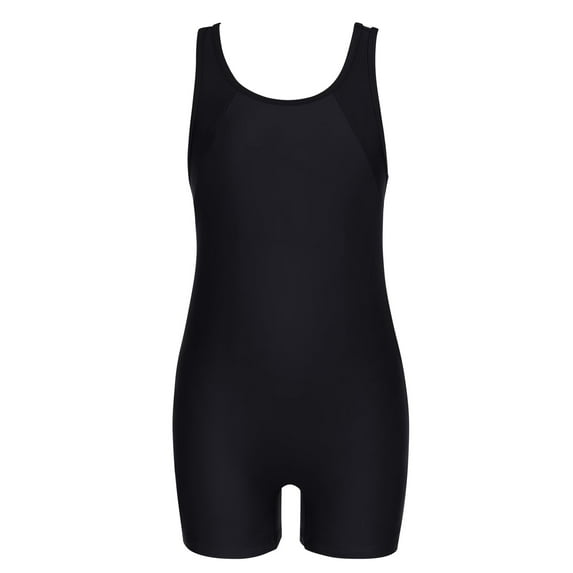 Charmo Girls One Piece Swimsuit Boyleg Athletic Bathing Suit Training Swimwear Size 8-16