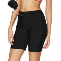 Charmo High-Waist Swim Shorts Boardshort Swim Bottom Tankini Swimwear Shorts Bike Sport Pants