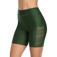 thumbnail image 1 of Charmo High Waist Swimming Shorts Hollow out Swimsuit Bottom, 1 of 6