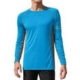 thumbnail image 1 of Charmo Mens Long Sleeve Swim Shirts Sun Protection UPF 50+ Rashguard Athletic Workout Hiking Swimwear Tops, 1 of 8
