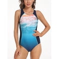 thumbnail image 1 of Charmo One Piece Racerback Training Swimwear for Women Athletic Bathing Suit Swimsuit, 1 of 6
