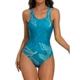 thumbnail image 1 of Charmo Printed 1 Piece Swimwear Athletic Training Swimwear Slim Bathing Suits, 1 of 7