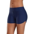 thumbnail image 1 of Charmo Swim Board Shorts for Womens Tummy Control Swim Shorts Solid Boardshorts, 1 of 7