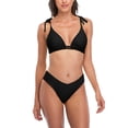 thumbnail image 1 of Charmo Women Sexy Bikini Bathing Suits Two Piece High Cut Triangle String Bikini Swimsuit, 1 of 7