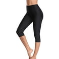 thumbnail image 1 of Charmo Women Swim Pants High Waisted Swim Capris Swimming Shorts Swimming Leggings, 1 of 5