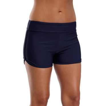 Charmo Women Swimsuit Bottom Tummy Control Swimming Panty Bathing Suits Solid Swim Trunks