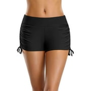 Charmo Women Swimsuit Bottoms Swim Shorts Workout Active Fitness Pants Boardshorts