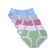 thumbnail image 1 of Asoul Women's Cotton Underwear Soft Stretch Hipster Underpants Packs of 5, 1 of 6