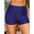 thumbnail image 1 of Charmo Women's High Waisted Sporty Swim Shorts Stretchy Board Shorts Boyleg Swim Trunks, 1 of 6