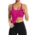 thumbnail image 1 of Charmo Women's Ribbed Camisole Workout Tank Tops with Built in Bra Basic Undershirt, 1 of 7