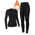 thumbnail image 1 of Charmo Women's Thermal Underwear Sets Super Soft Long John Set Bottom Ski Winter Warm Top & Bottom for Cold Weather, 1 of 7