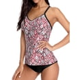 thumbnail image 1 of Charmo Womens High Waisted Tankini Sets Two Piece Swimsuit Sets, 1 of 5