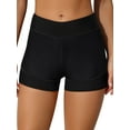 thumbnail image 1 of Charmo Womens Swim Shorts 2 in 1 Double Layer Mesh Swimsuit Bottoms Board Shorts, 1 of 8