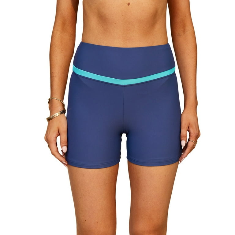 Ladies tummy control swim shorts on sale