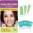 Charmonic Facial Wax Strips60 Strips for Women, Hair Remover Waxing
