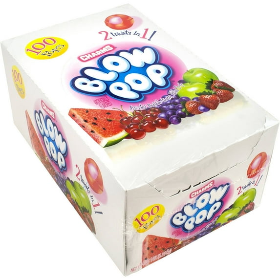 Charms, Blow Pop, Variety Pack, 100 ct 1PK