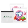 thumbnail image 1 of Charms Blow Pops Lollipops Assorted Flavors Individually Wrapped 2 Pack 3.25 oz with Reusable Snack Bag by The Mulberry Shop, 1 of 8