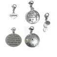 thumbnail image 1 of Charms Clip On - Perfect For Bracelet Or Necklace, Zipper Pull Charm, Bag Or Purse Charm  Easy To Use DIY Charms - 4 Pack Love Mix Clip On Charms, 1 of 2