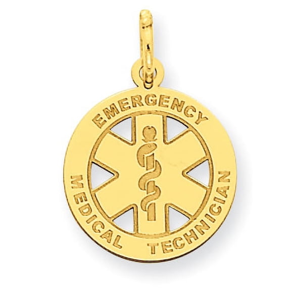 Charms Collection 14k Small EMT Medical Charm