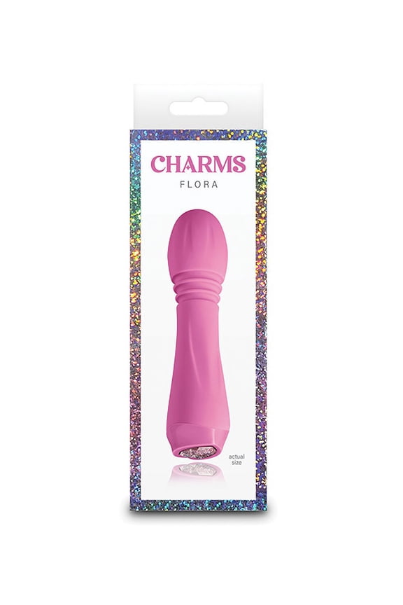 Charms Flora - Coral