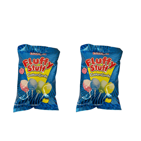 Charms Fluffy Stuff Cotton Candy 2x 71g Bag