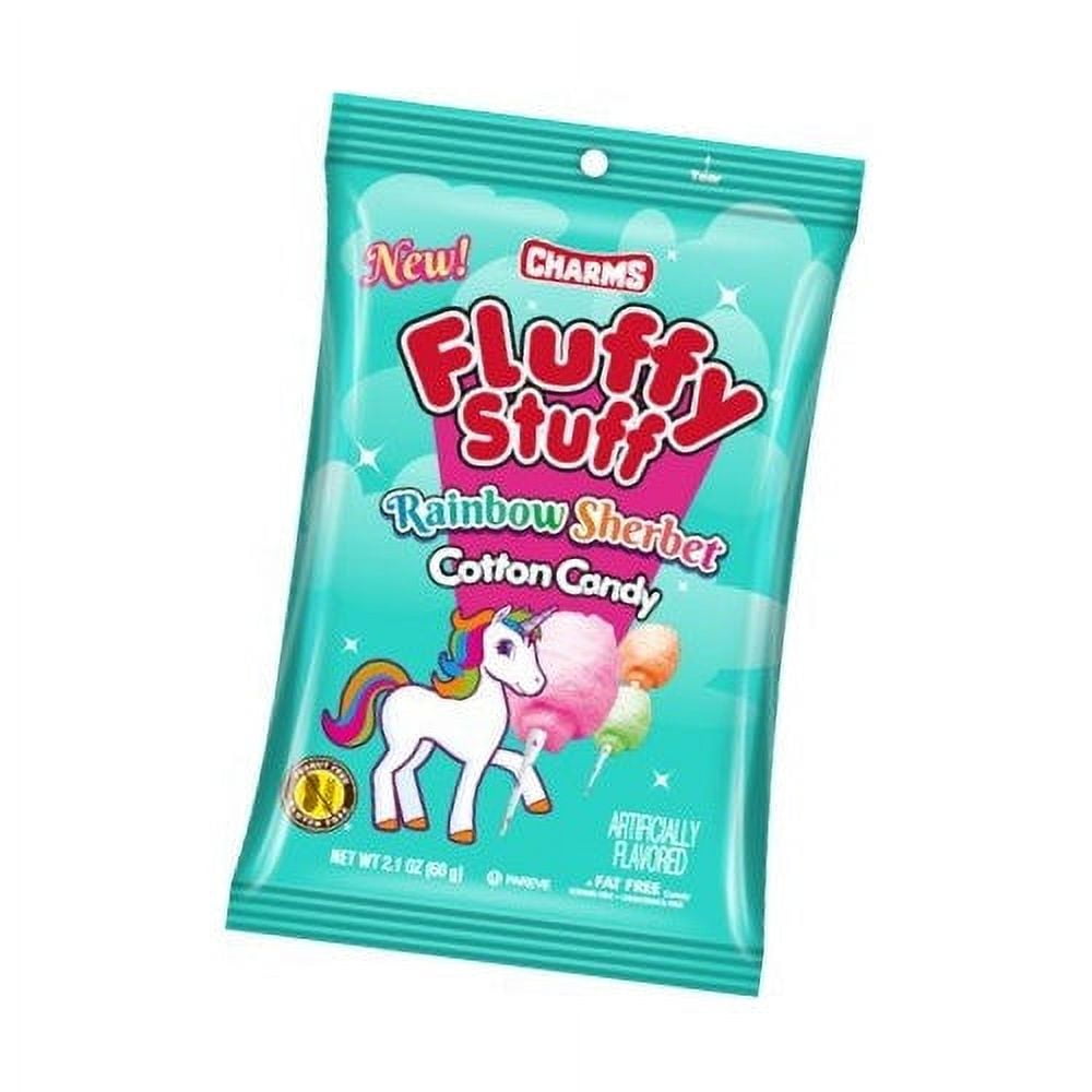 Charms Fluffy Stuff Scaredy Cats Cotton Candy - 2.1-oz. Bag