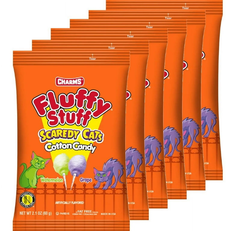 Charms Fluffy Stuff Cotton Candy 1oz. Bag