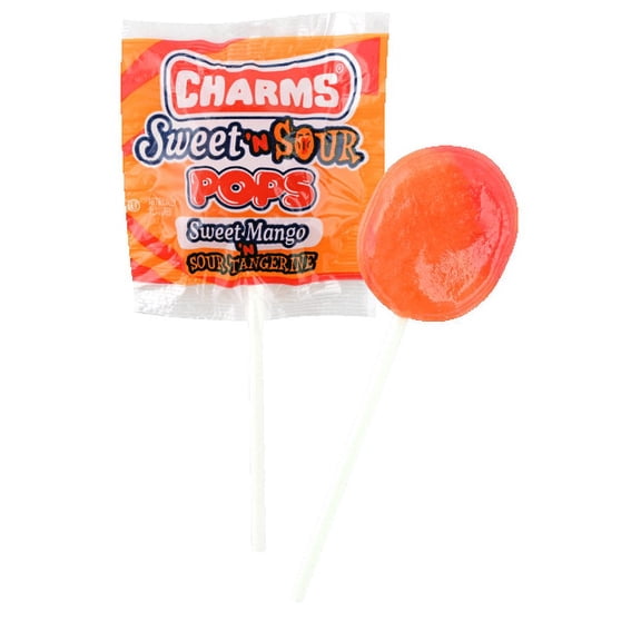 Charms Sweet 'N Sour Pops Bulk by Flavor - 1 lb Bag