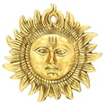 thumbnail image 1 of Charmy Crafts Metal Sun, Room Décor, Gifts Article for Wall Décor (Golden, 7.5 x 7.5 inch), 1 of 5