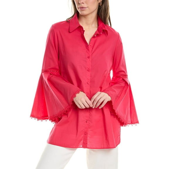 Charo Ruiz Ibiza womens Aster Blouse, xs, Pink