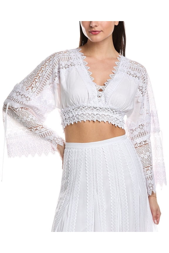 Ibiza womens Elle Top, xs, White
