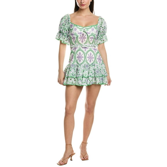 Charo Ruiz Ibiza womens  Jean Mini Dress, XL, White