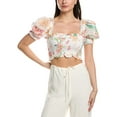 thumbnail image 1 of Charo Ruiz Ibiza womens  Lirio Top, xs, White, 1 of 3