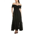 thumbnail image 1 of Charo Ruiz Ibiza womens  Sagitta Midi Dress, s, Black, 1 of 3