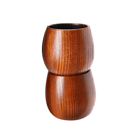 Charred Wooden Boston Glass, the Wood Boston Drinking Cup, Old Fashioned Whiskey Glasses Tumblers 2pack