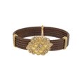 thumbnail image 1 of Charriol Celtique 5 Row Nautica Cable Diamond Bronze Bracelet 18K Yellow Gold, 1 of 6