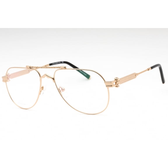 Charriol PC75105 C01 59mm Aviator Eyeglass Frames Men's Shiny Gold