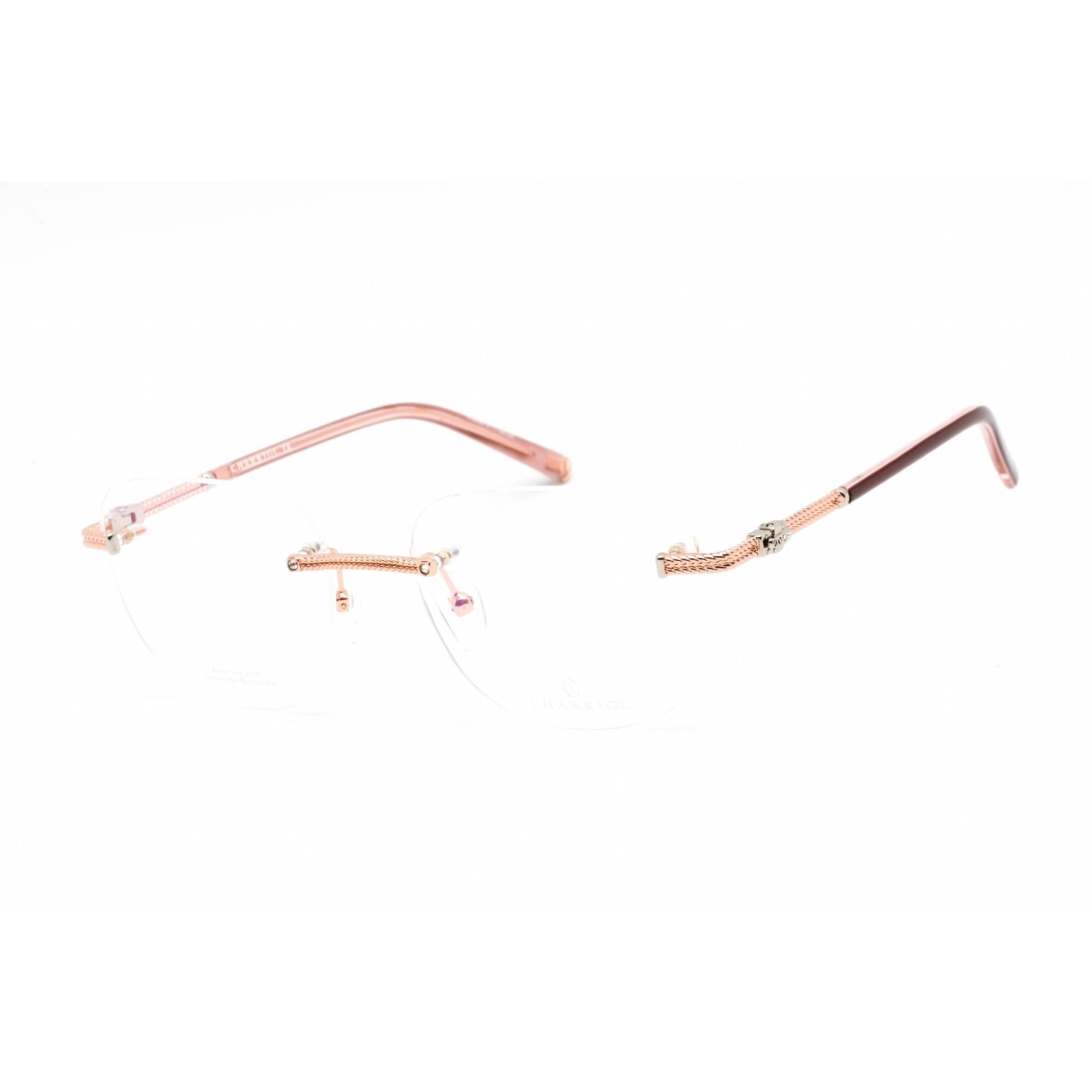NWT Charriol PC71044-C03 54mm Shiny Pink Gold Eyeglasses Charriol PC75103 C02 Men main image 2