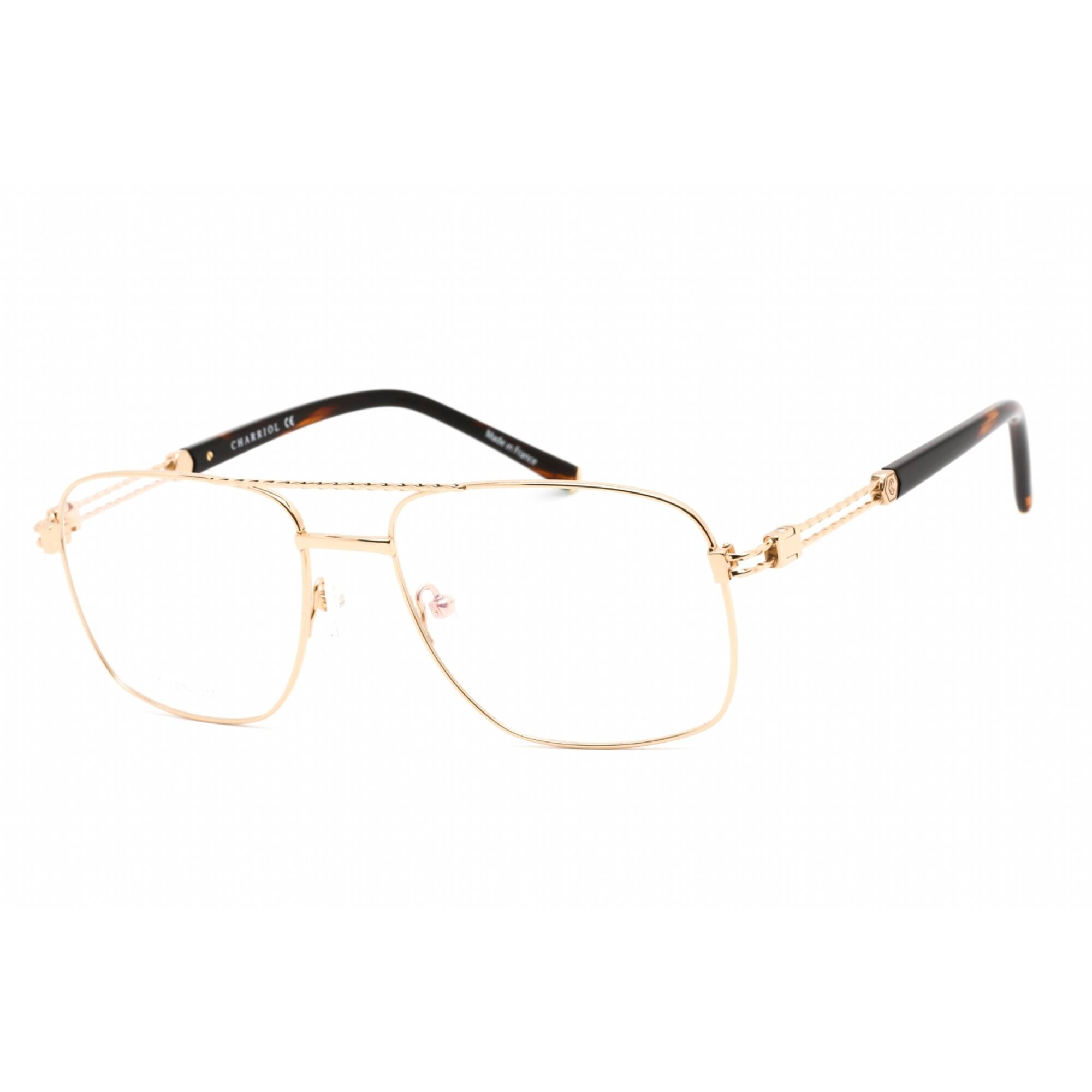 NWT Charriol PC75112-C01 58mm Shiny Gold Eyeglasses PHILIPPE CHARRIOL Prescription Eyewear PC75075-C01-56, Size  main image 4