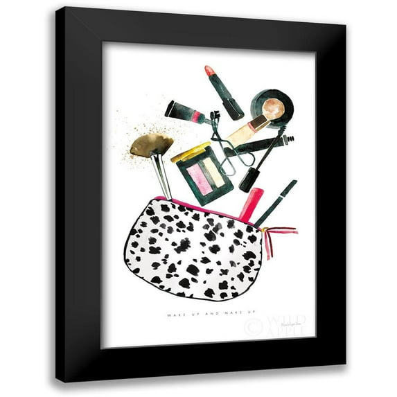 Charro, Mercedes Lopez 13x18 Black Modern Framed Museum Art Print Titled - Make it Up I