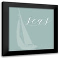 thumbnail image 1 of Charro, Mercedes Lopez 15x15 Black Modern Framed Museum Art Print Titled - Seas the Day, 1 of 5