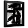 thumbnail image 1 of Charro, Mercedes Lopez 17x24 Black Modern Framed Museum Art Print Titled - Winter in Paris II, 1 of 5
