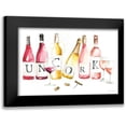 thumbnail image 1 of Charro, Mercedes Lopez 24x17 Black Modern Framed Museum Art Print Titled - Pop the Cork XI, 1 of 5